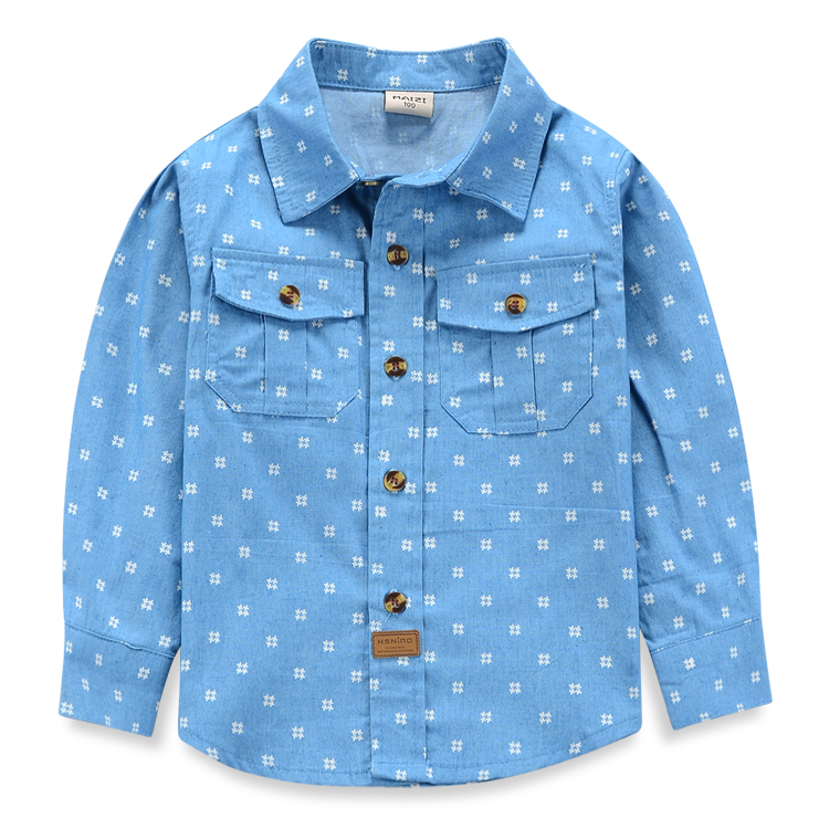Chemise enfant à manche longue - Ref 2084358 Image 1