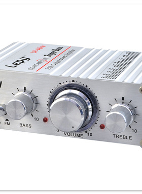 【乐派Lepy】LP-A6FM 迷你 12V FM收音 高保真 汽车功放 车载功放