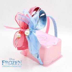 正品迪士尼冰雪奇缘公主布艺儿童头箍发卡女童发箍宝宝发饰小礼物