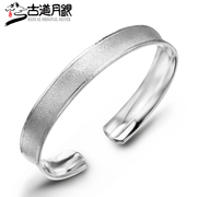 Trail month silver 999 sterling silver bracelets smooth silver classic yarn mill in opening women''s silver bracelets sterling silver bracelet