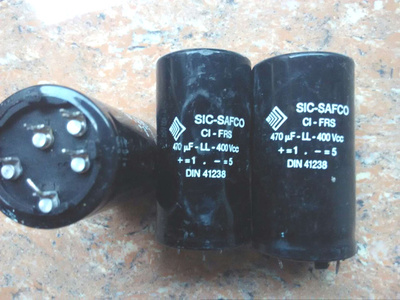 法国 SIC-SAFCO DIN41238系列 400v 470uf 高压发烧电容