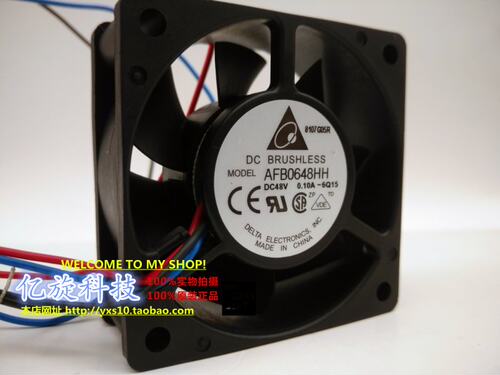 全新台达 AFB0648HH 6025 48V 0.10A 6CM/厘米 双滚珠服务器风扇