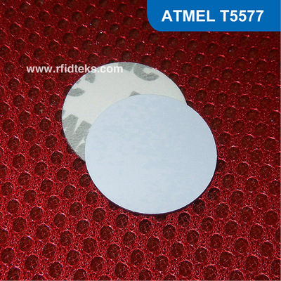 直径30MM RFID钱币卡 电子标签 可读写电子圆形卡ATMEL T5577芯片