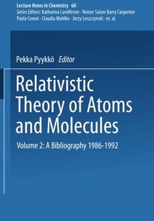 Theory Relativistic Atoms Mol... and 预订
