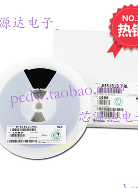 0451012.MRL快断陶瓷保险丝贴片1808-12A 125V原装力特Littelfuse