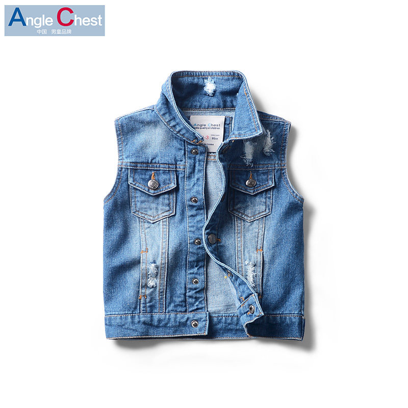 Gilet garcon ANGLE CHEST en toile - Ref 2067150 Image 1