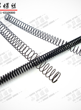 Y型压缩弹簧碳钢压簧 碳钢压簧丝径14mm外径70~118mm*长176~320