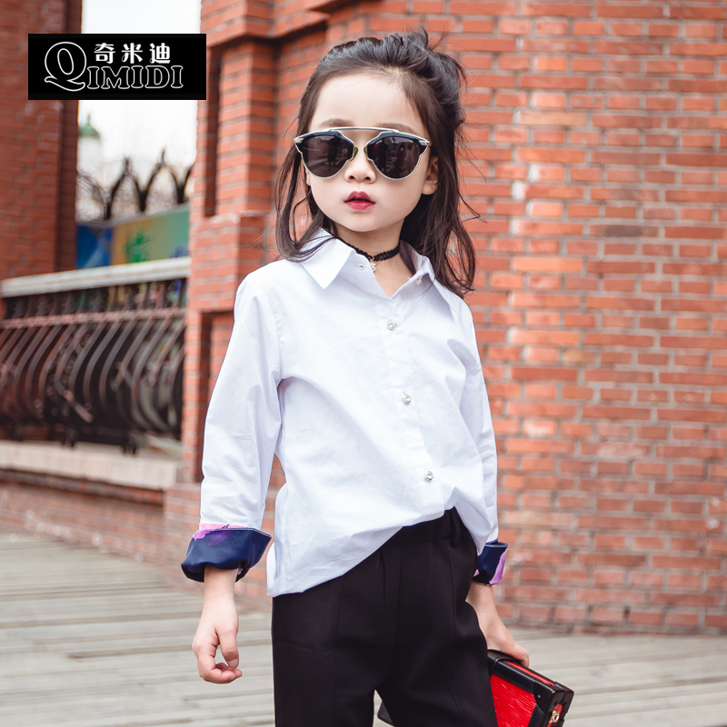 Chemise fille à manche longue - Ref 2084681 Image 1