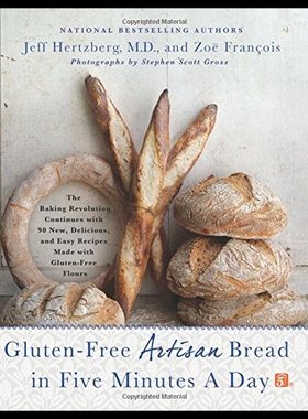 【预售】Gluten-Free Artisan Bread in Five Minutes a Day: