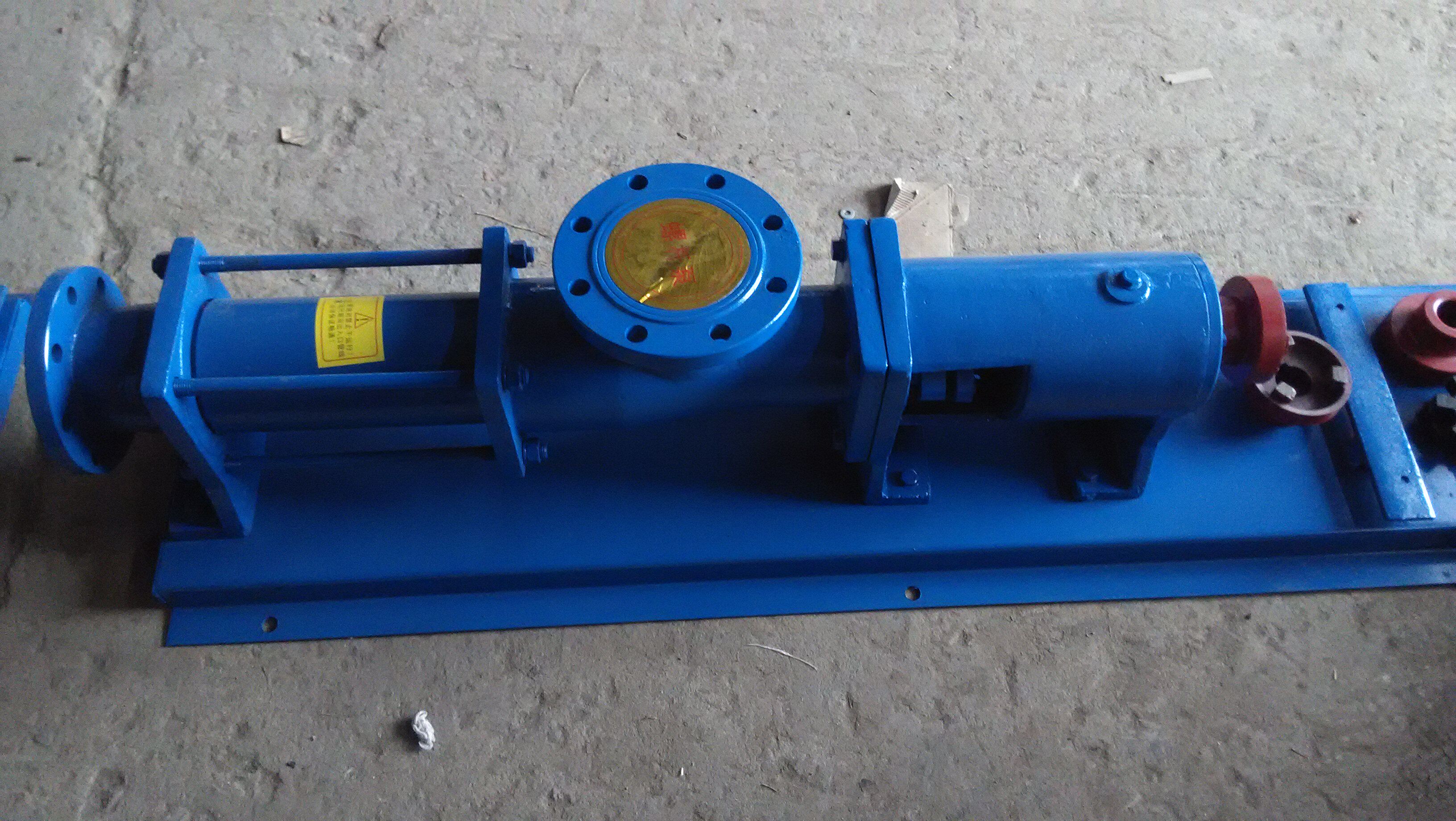 单螺杆泵g35 1污水浓浆米浆颗粒高粘度稠油螺旋输送泵电动抽油泵