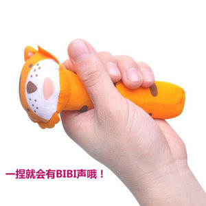 伊诗比蒂迷你BIBI棒 宝宝手摇铃玩偶玩具 婴儿玩具毛绒棒