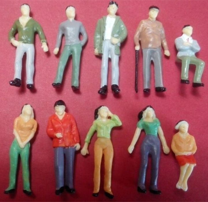 心理沙盘人物模型彩人人仔人偶场