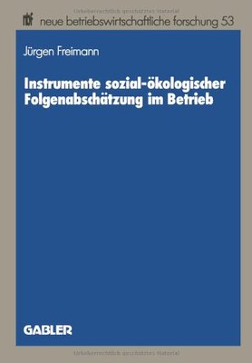 【预售】Instrumente Sozial-Okologischer Folgenabschatz...
