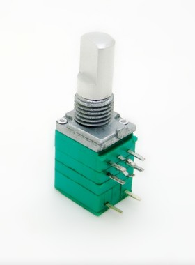 云辉 A5K 双联电位器 带开关 097 A型 绿色 调音电位器