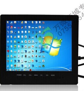 8寸VGA显示器7寸BNC显示器 高清LED小显示屏幕AV VGA接口高清