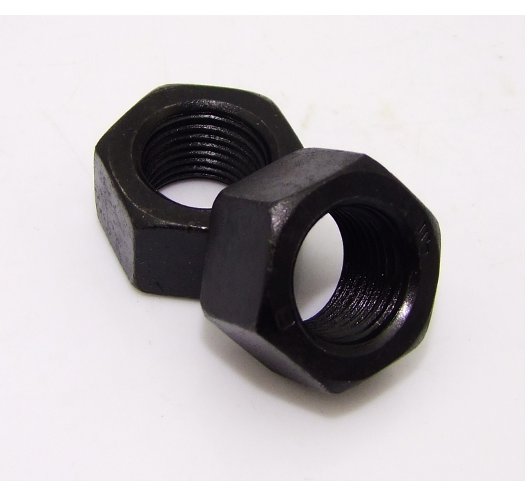 12.9级黑色粗牙六角螺帽螺母M6M8M10M12M14M16M18M20M22M24-M64