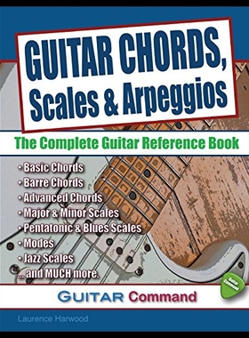 【预售】Guitar Chords, Scales and Arpeggios: The Complete