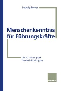 【预售】Menschenkenntnis Fur Fuhrungskrafte: Die 42 Wi...