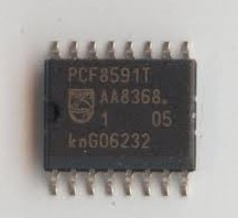 贴片 PCF8591T AD/DA转换 SOP