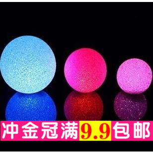 促led小夜灯礼物节能创意星空电池魔幻水晶球七彩米粒魔法球夜灯 - 封面