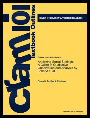 【预售】Studyguide for Analyzing Social Sett...