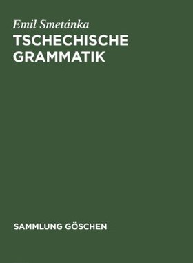 【预售】Tschechische Grammatik