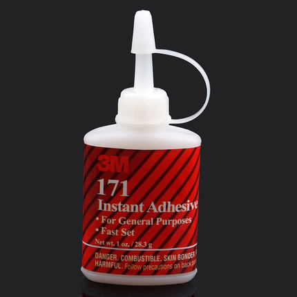 3M171胶水28.3g超强低白化瞬干胶轮胎粘接模型胶3M高强度粘胎胶水