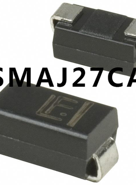 SMAJ27CA,Pppm≥400Watt,PKG=DO-214,表面贴装型，TVS-二极管