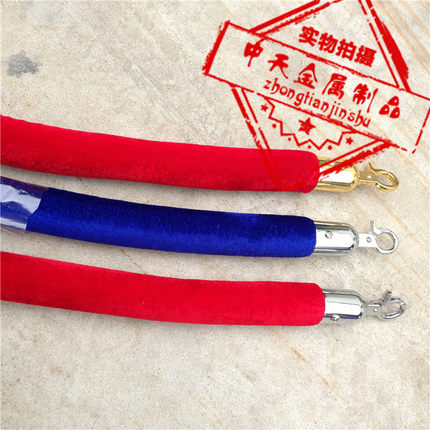 包邮栏杆座挂绳 大圆球红绒绳/红麻绳 绒布绳/麻花绳
