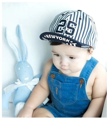 春秋季款婴儿小孩宝宝夏天幼儿童帽子鸭舌帽韩版潮男女0-1-2-3岁