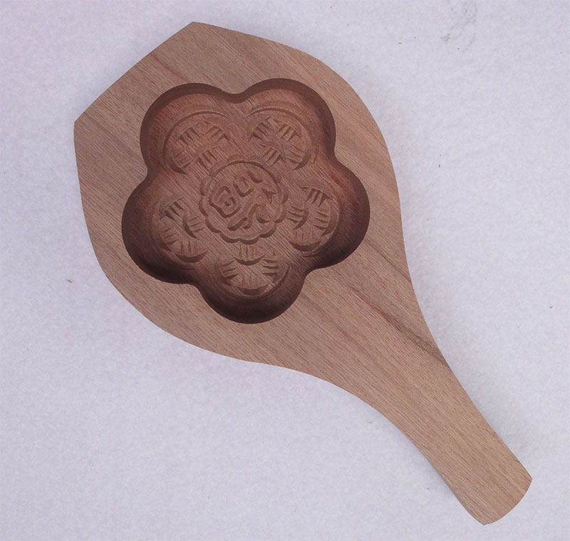 梅花福字模具木质月饼模具年糕模具绿豆糕模具印子烘焙磕子每个