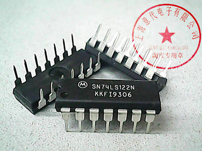 SN74LS122N  MOT 74LS122〖正品原装〗赛格市场G332室实体店 现货