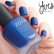 Chính hãng ZOYA Nail Ba Lan Velvet Matte Scrub zp818 Gem Blue Bộ móng tay bền màu không độc hại - Sơn móng tay / Móng tay và móng chân