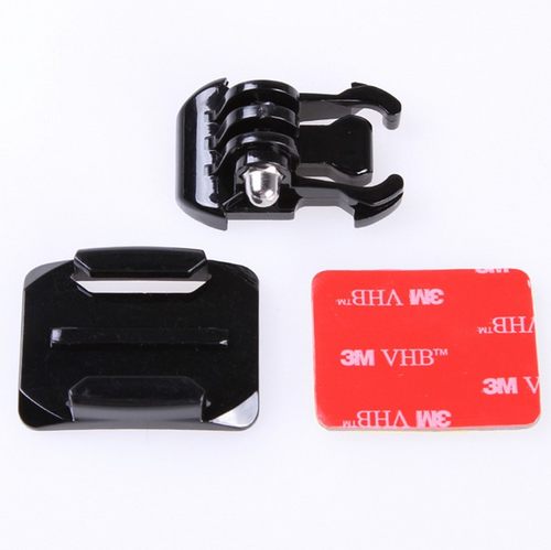 弧面底座+3M双面胶+活动基座 弧形头盔固定座 头盔支架