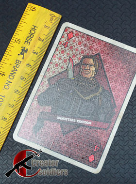 森哥 1:6 兵人 DAM 黑帮王国 GK010 方块4 米列夫斯基 1:1 扑克牌