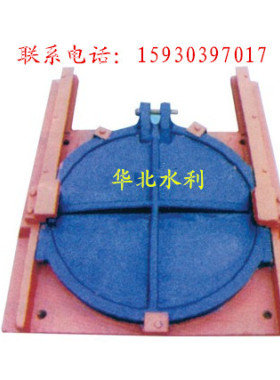 镶铜铸铁圆闸门DN1700铸铁闸门铸铁镶铜营启闭机闸门