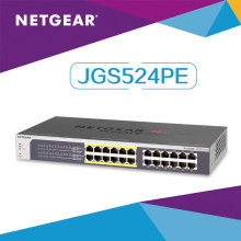 24端口千兆PoE简单网管交换机 JGS524PE 美国网件 NETGEAR