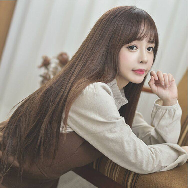 Perruque Long cheveux raides - Ref 2607506 Image 1