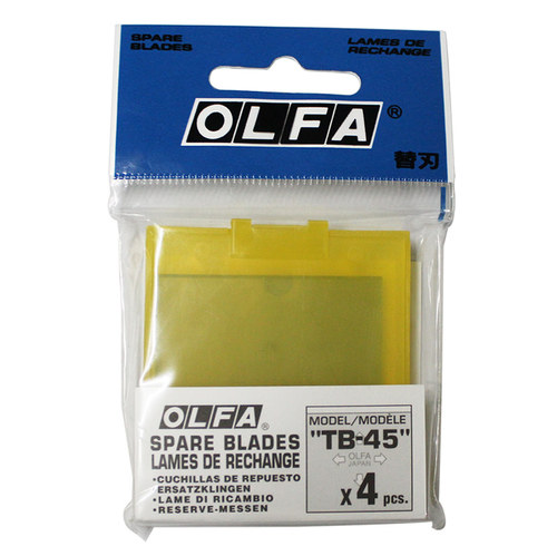 正品日本OLFA 爱利华TB-45刀片适用于T-45刮刀替刃4片装 铲刀刀片