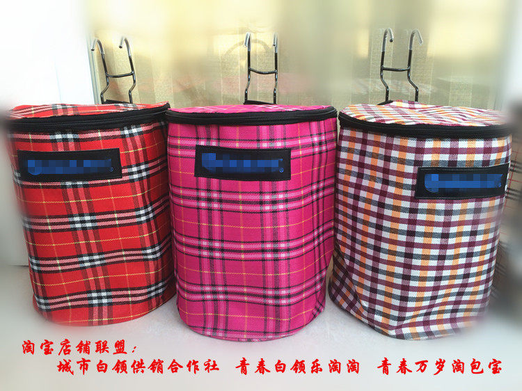 Panier pour vélo en toile - Ref 2260018 Image 1