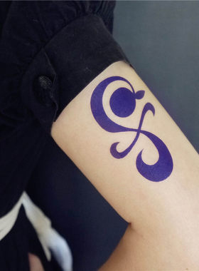 【女仆TATOO】107海贼王娜美cosplay手臂橘子风车纹身贴 H0025