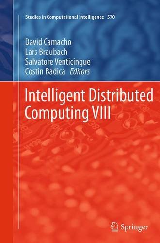 【预订】Intelligent Distributed Computing VIII