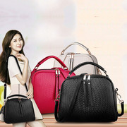 Tao fall/winter fashion handbags 2015 new woven stripes tassel shoulder bag lady bag Crossbody bag surge