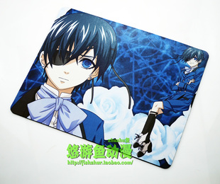 黑执事鼠标垫夏尔塞巴斯蒂安格雷尔托兰西克劳德动漫周边