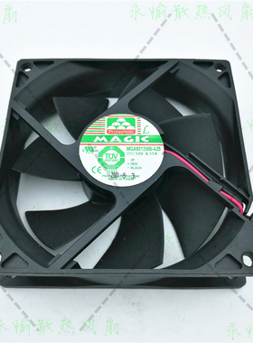 原装永立 MGA9212MB-A25 9225 12V 0.17A 9CM大风量机箱电源风扇