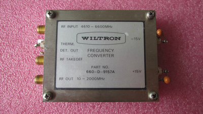 WILTRON 660-D-9157A SMA 10MHz-2000MHz 射频微波宽带下变频器