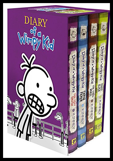 【预售】Diary of a Wimpy Kid Box of Books 5-8