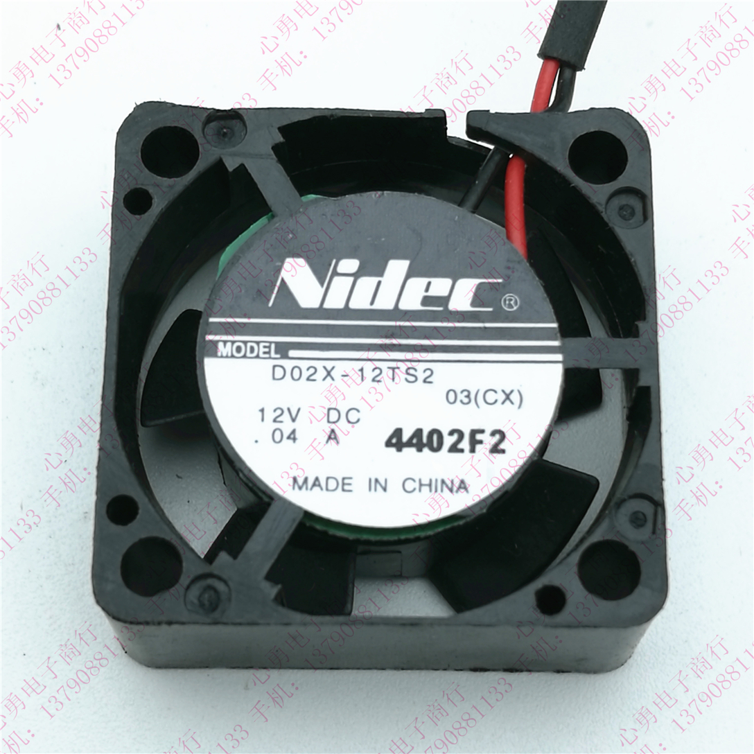 全新原装nidec D02X-12TS2 12V 0.04A 2510 2.5CM静音笔记本风扇
