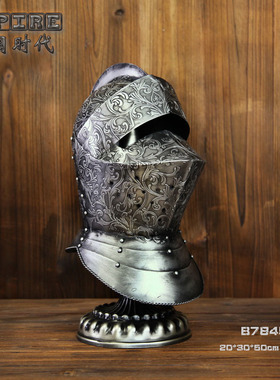 酒吧中世纪风武士原创欧式铁艺