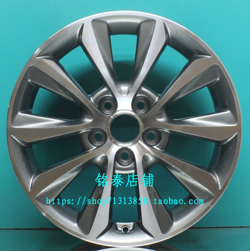 适用于现代索纳塔8代八代轮毂17寸原装车款全新铝合金铃Kingmust